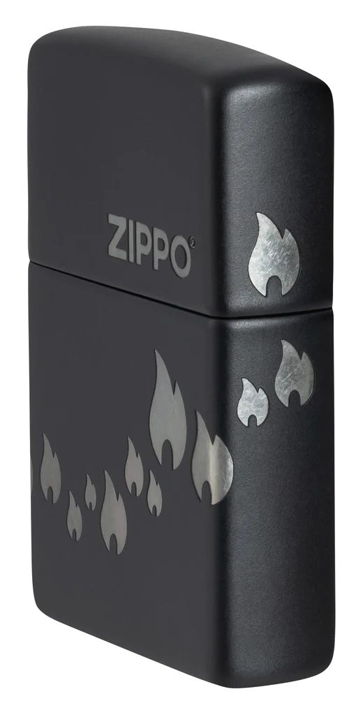 hop-quet-zippo-48980-son-tinh-dien-mau-den-khac-laser-ngon-lua-khac-tren-nap-logo