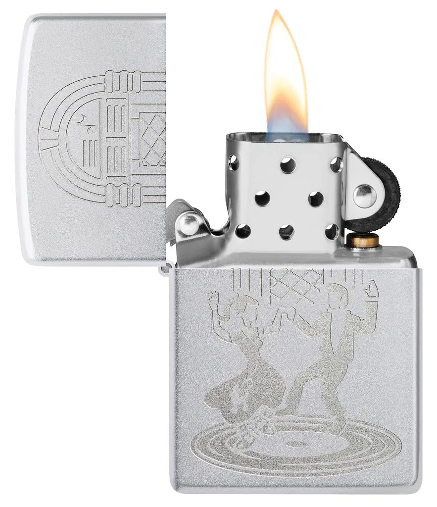 bat-lua-zippo-48728-vintage-dance-design-lustre-satin-chrome-zippo-sai-gon