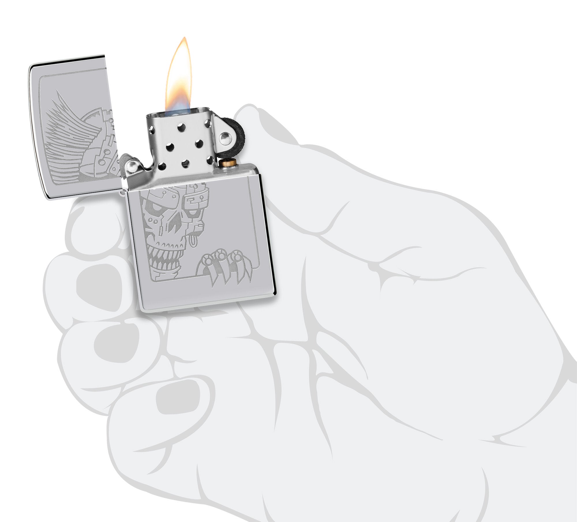 bat-lua-zippo-trang-bong