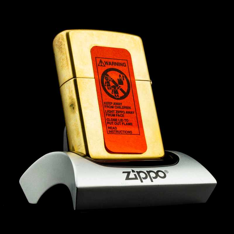 bat-lua-zippo-1995-mysteries-of-the-forest-solid-brass-bi-an-rung-xanh-coty