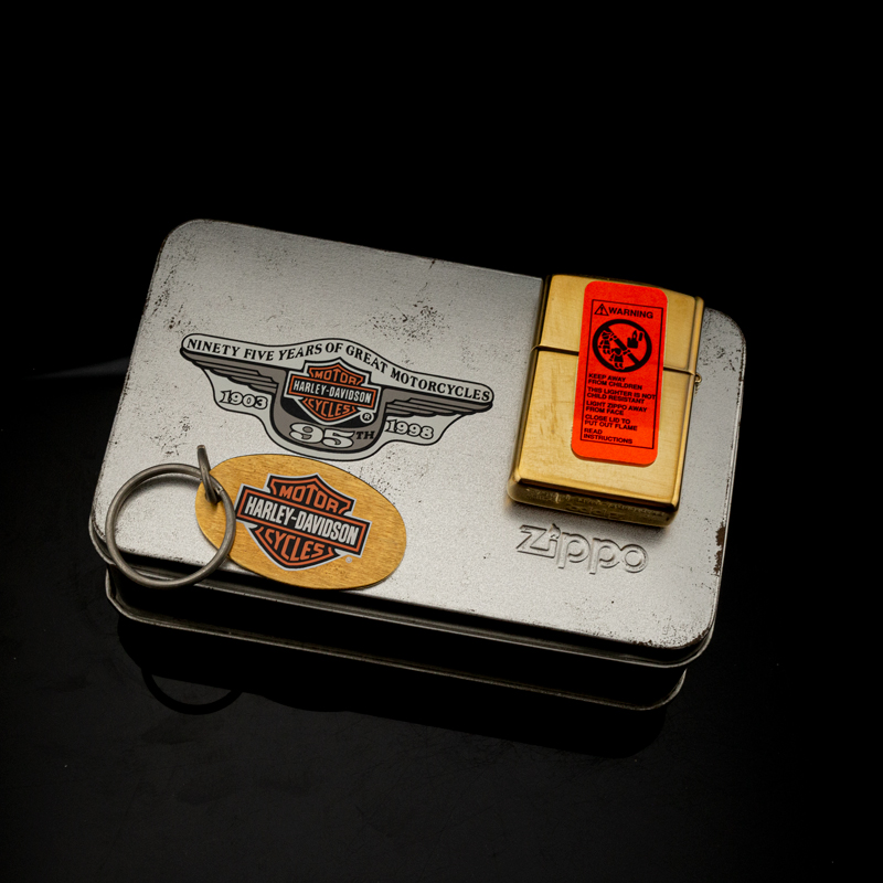 bat-lua-zippo-1997-harley-davidson-solid-brass-keychain-set-xiii-dong-nguyen-khoi-bong