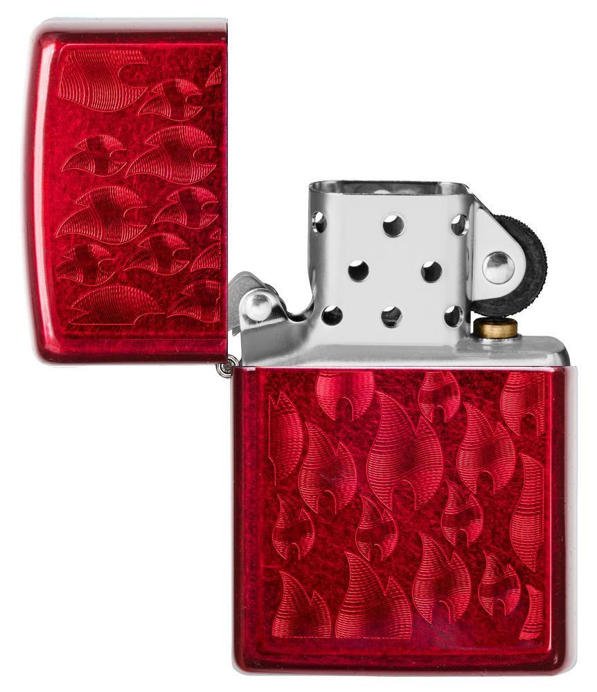 Zippo Iced Zippo Flame Design 29824