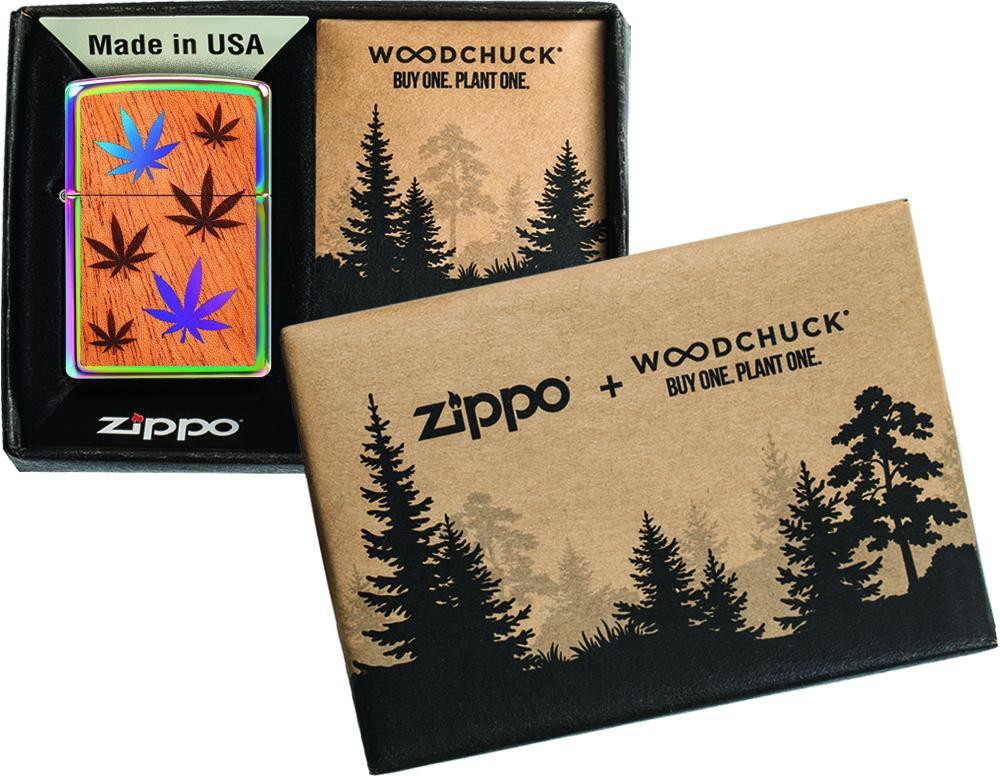 Zippo WOODCHUCK USA Leaves 29903