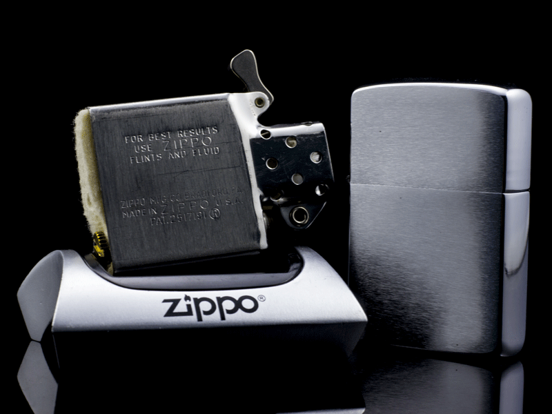 Zippo-co-brushed-chrome-1960-6-cham-hang-chinh-hang-co-qui-hiem-sang-trong