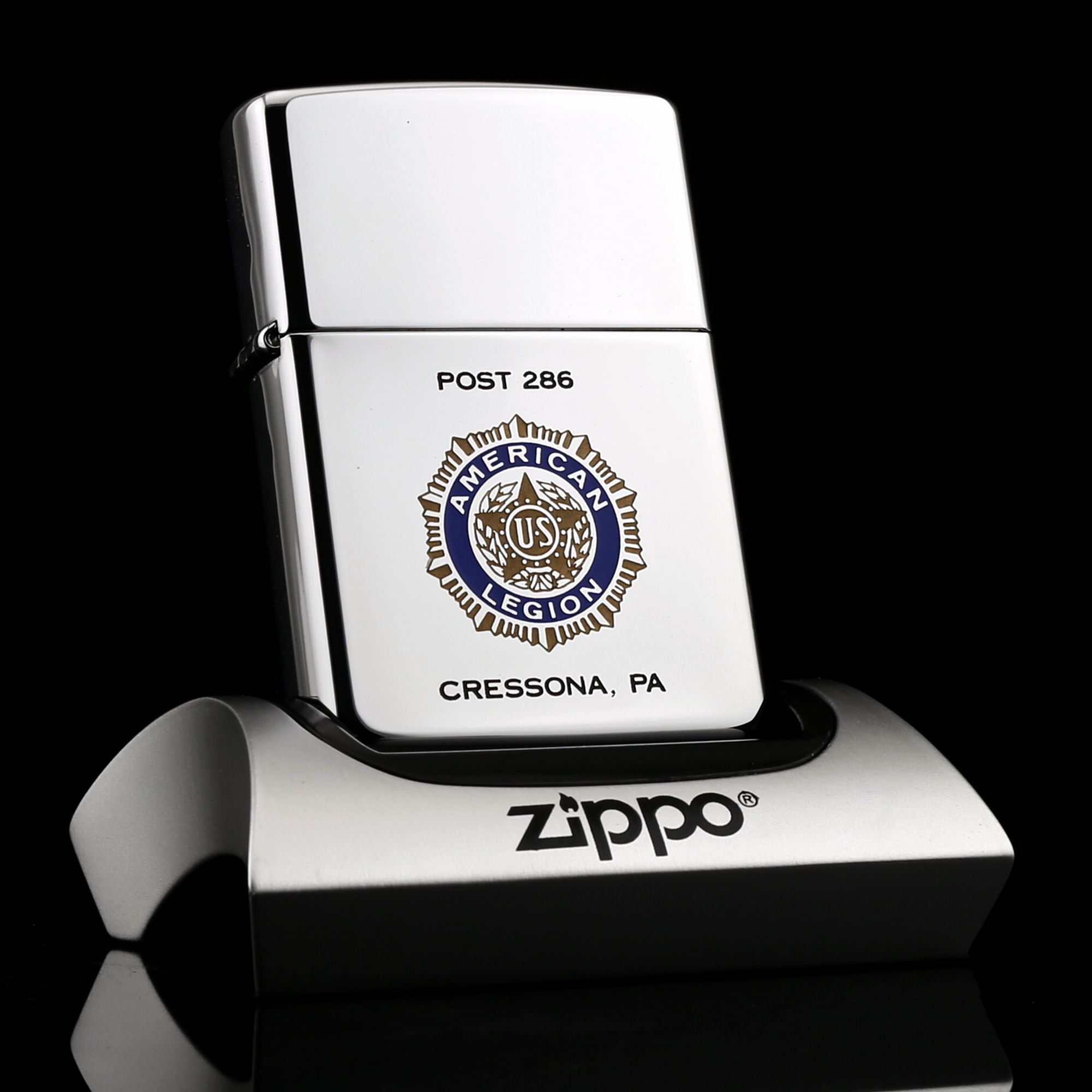 Zippo-POST-286-AMERICAN-US-LEGION-CRESSONA-PA-1996-cua-hang-uy-tin-tai-hcm