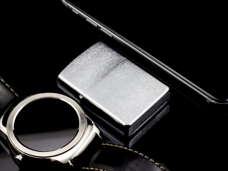 Zippo-co-7-gach-brushed-chrome-1983-co