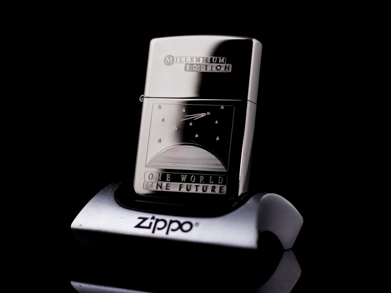 Zippo Titanium 1 Future 1 World sưu tầm