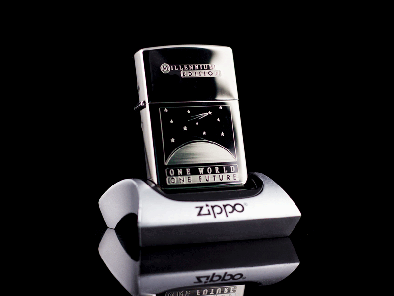 Zippo Titanium 1 Future 1 World cao cấp