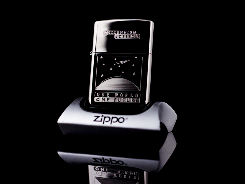 Zippo Titanium 1 Future 1 World limilted