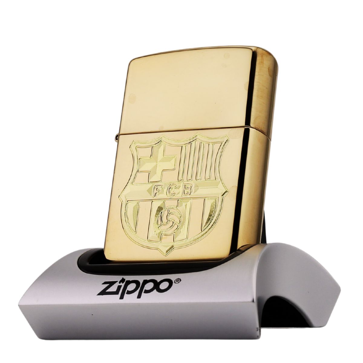 Zippo Khắc Logo F.C. Barcelona câu lạc bộ