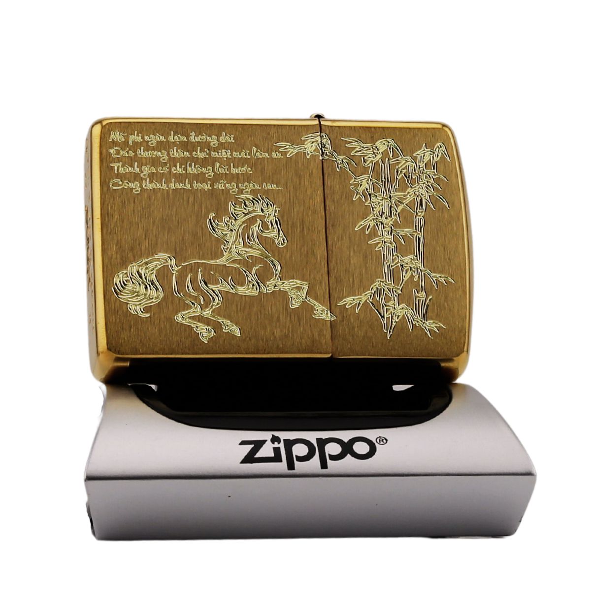 Zippo Khắc Mã Đáo Thành Công cao cấp