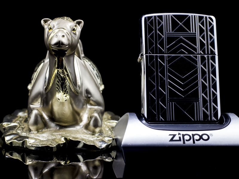 Zippo Camel Silver Plated Limited Edition 2004 đẹp