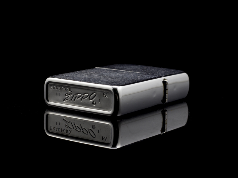 Zippo Cổ Brushed Chrome 1971 3 Gạch Thẳng-cao-cap-dep-gia-tri