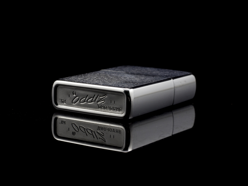 Zippo Cổ Brushed Chrome 1971 3 Gạch Thẳng-chat-luong-cao