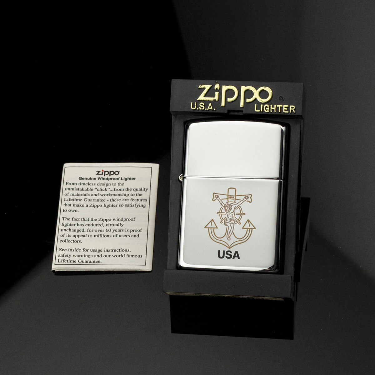 bat-lua-zippo-jesus-christ-anchor-2002-chua-thap-gia-mo-neo-dao-chua