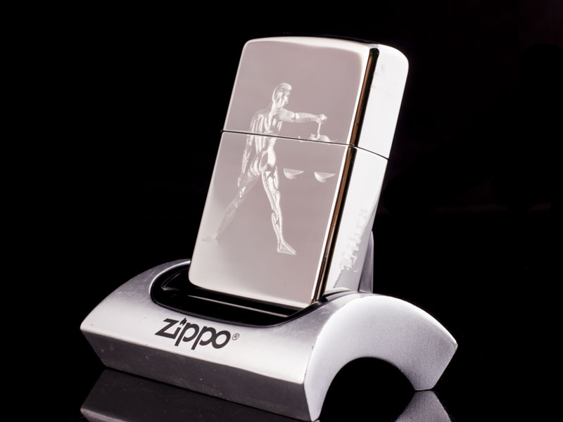 Zippo Khắc 12 Cung Hoàng Đạo Thiên Bình - Libra cao cấp