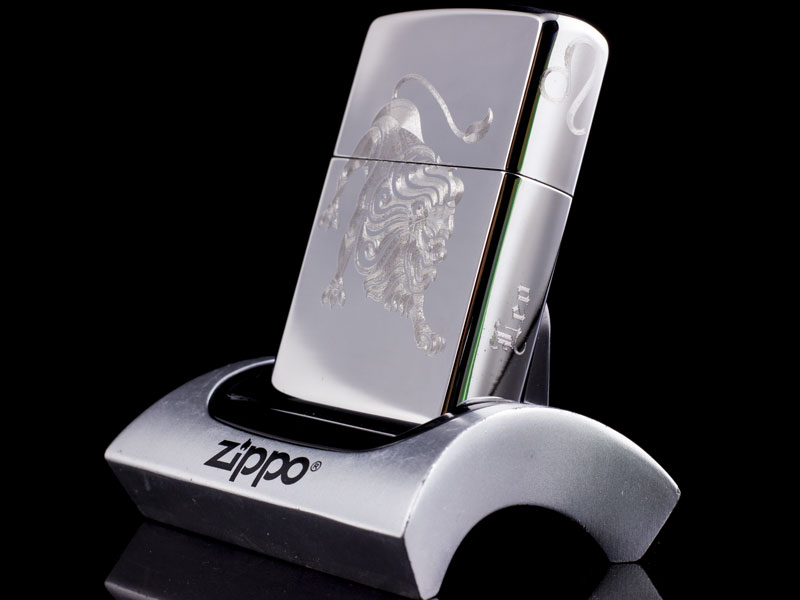 Zippo Khắc 12 Cung Hoàng Đạo Sư Tử - Leo đẹp