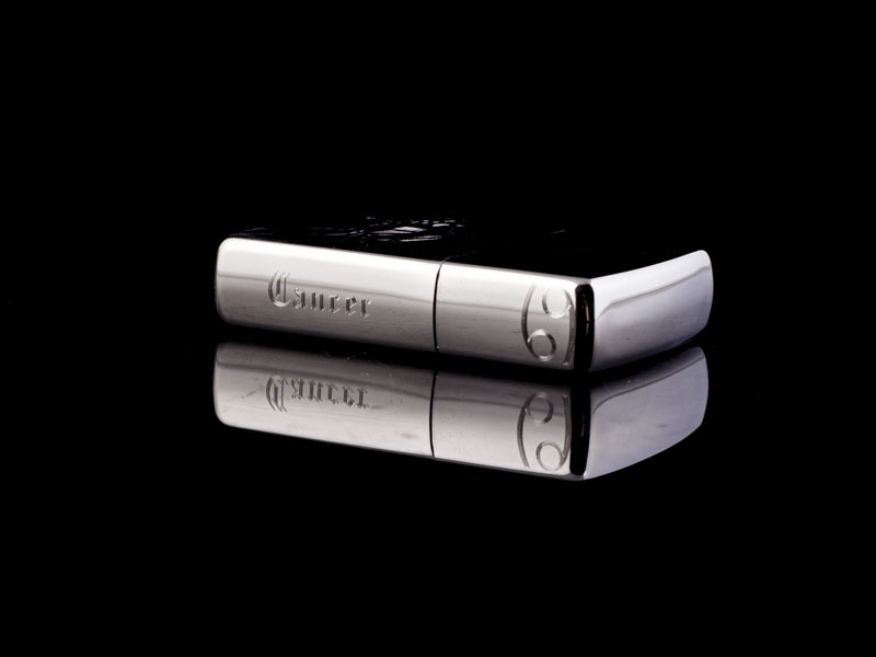Zippo Khắc 12 Cung Hoàng Đạo Cự Giải - Cancer may mắn