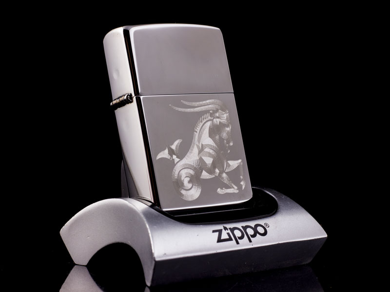 Zippo Khắc 12 Cung Hoàng Đạo Ma Kết - Capricorn cao cấp