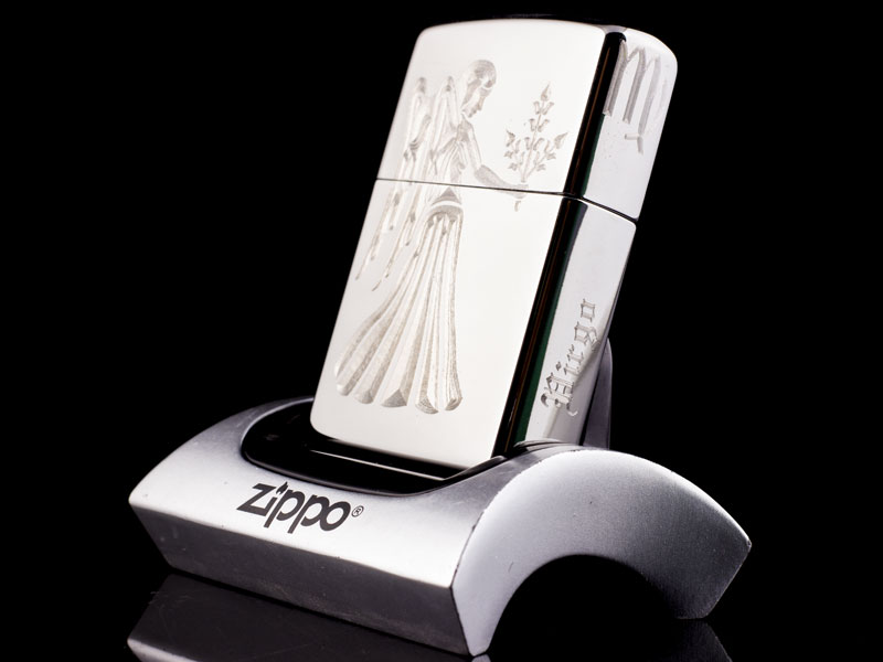 Zippo Khắc 12 Cung Hoàng Đạo Xử Nữ - Virgo phong thủy may mắn