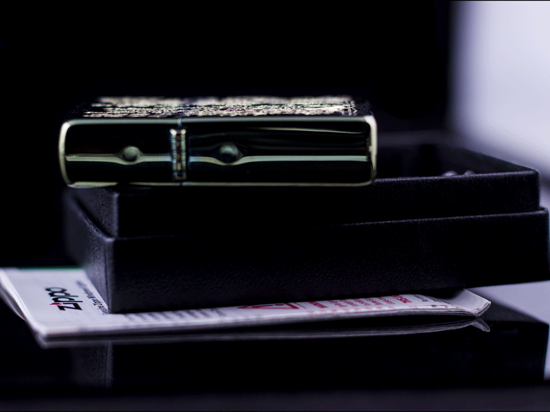 Zippo Khắc Hai Mặt Mai Cúc Tùng Lan đẹp