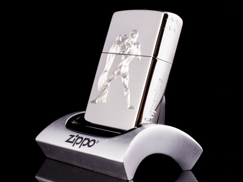 Zippo Khắc 12 Cung Hoàng Đạo Bảo Bình - Aquarius cao cấp