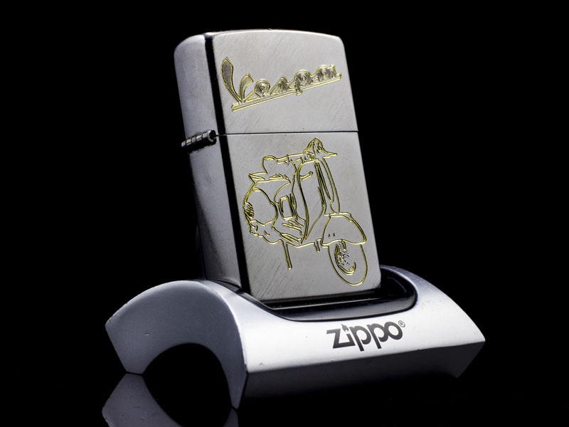 zippo khắc cao cấp vespa hàng chính hãng usa độc đáo