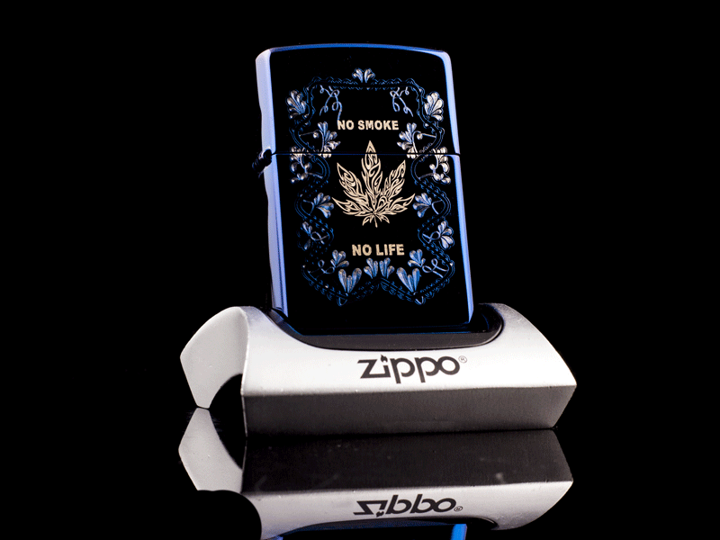 Zippo No Smoke No Life ý nghĩa smoker may mắn