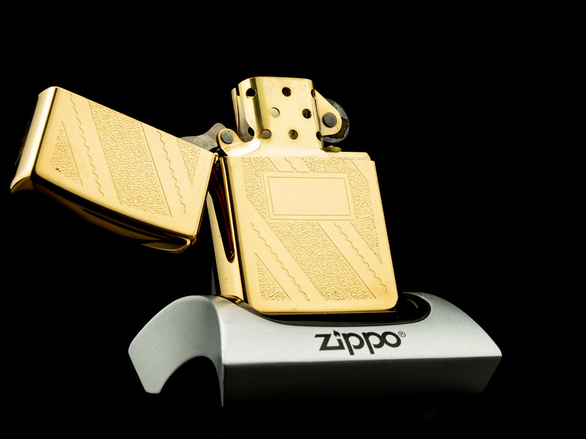 may-lua-zippo-la-ma-ma-vang-22K-elegance-stripes-1991-VII