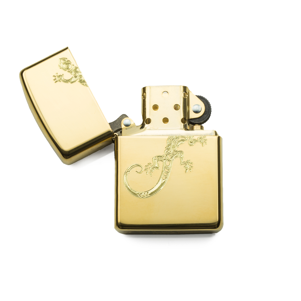 zippo-brass-khac-hoa-van -lizard -than-lan-3