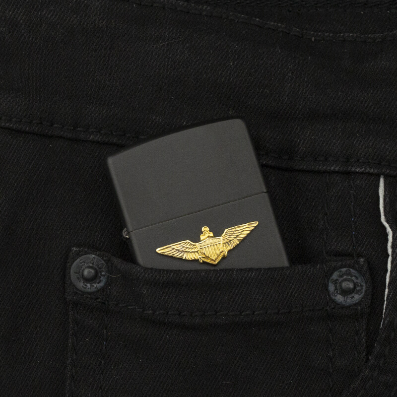 hot-quet-zippo-u-s-air-force-office-emblem-black-matte-1991-vii-huy-hieu-si-quan-khong-quan-hoa-ky 