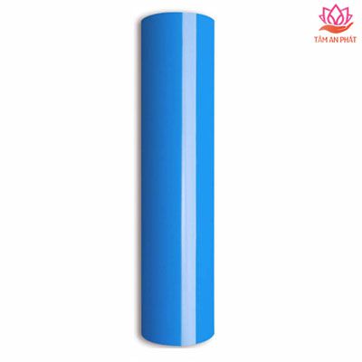 Decal chuyển nhiệt PVC Trung Quốc khổ 0,61x50m màu xanh lam