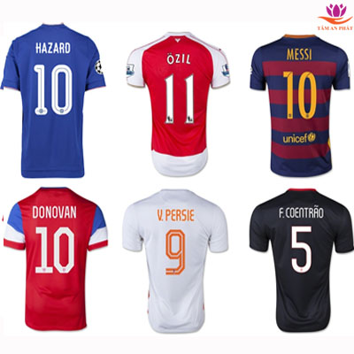 Decal nhiệt ép áo đá bóng