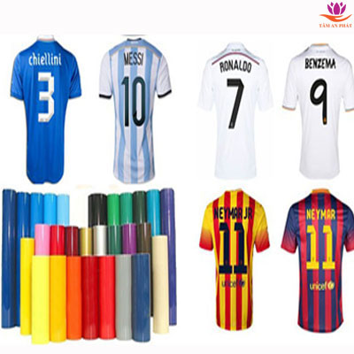 Hướng dẫn in áo đá bóng bằng decal