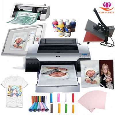 In áo thun bằng decal nhiệt cần những máy gì