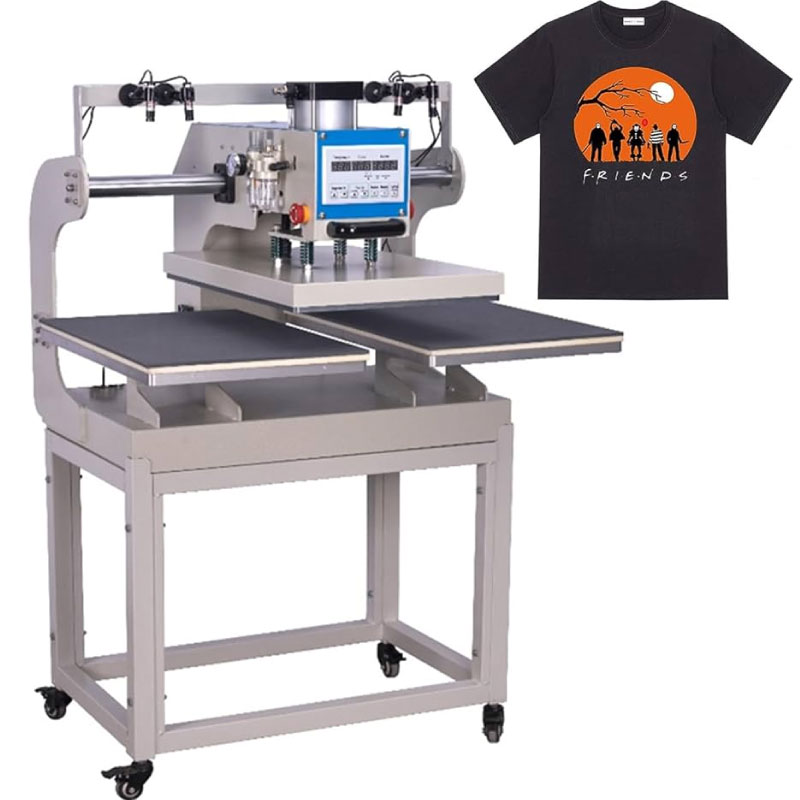 máy ép nhiệt 32x45 tự động 2 mâm