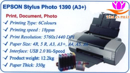 máy in chuyển nhiệt Epson 1390