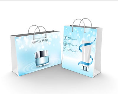 Túi giấy đựng mỹ phầm làm từ giấy Ivorry