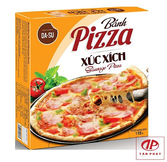 in hộp bánh pizza