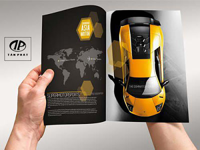 In brochure nhanh gọn, rẻ đẹp - miễn phí thiết kế