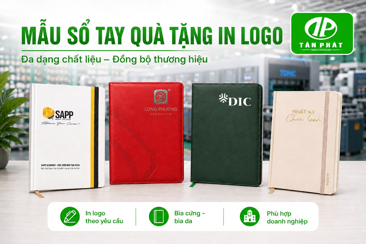 sổ tay quà tặng doanh nghiệp