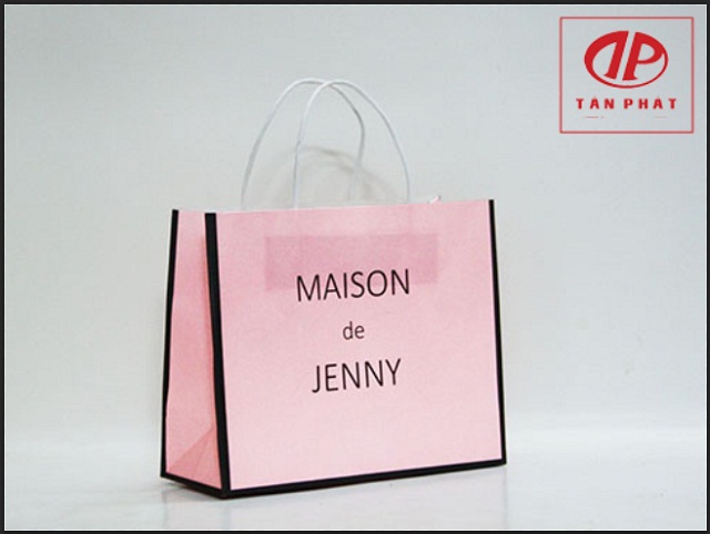 túi giấy Kraft trắng