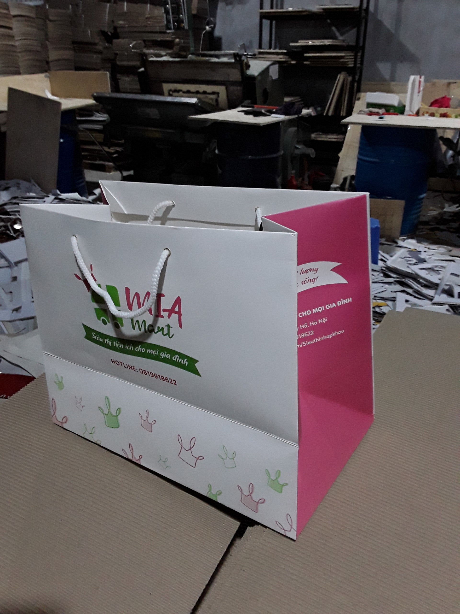 Túi giấy siêu thị