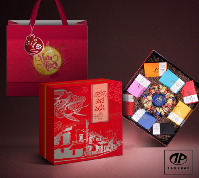 hộp đựng quà tết đẹp