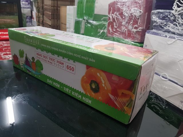 Tân Phát in hộp giấy đựng màng bọc thức phẩm