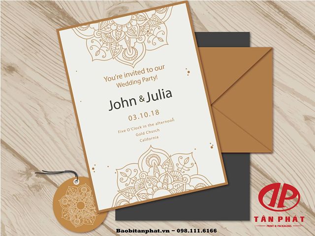 Phong bì cươi phong cách châu âu