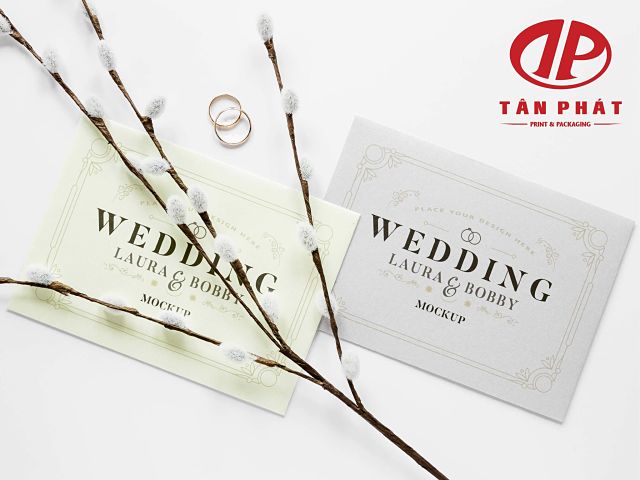Phong bì cưới phong cách hiện đại