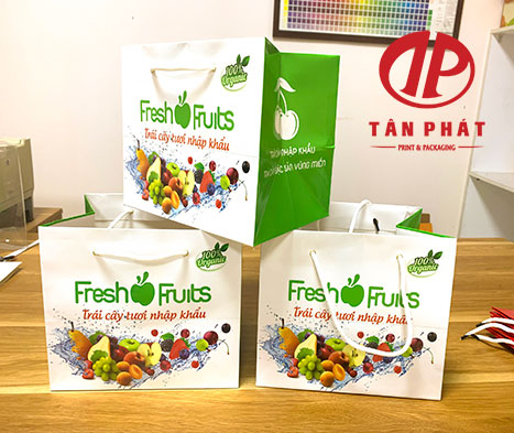 Túi size to đựng giỏ hoa quả bán sẵn