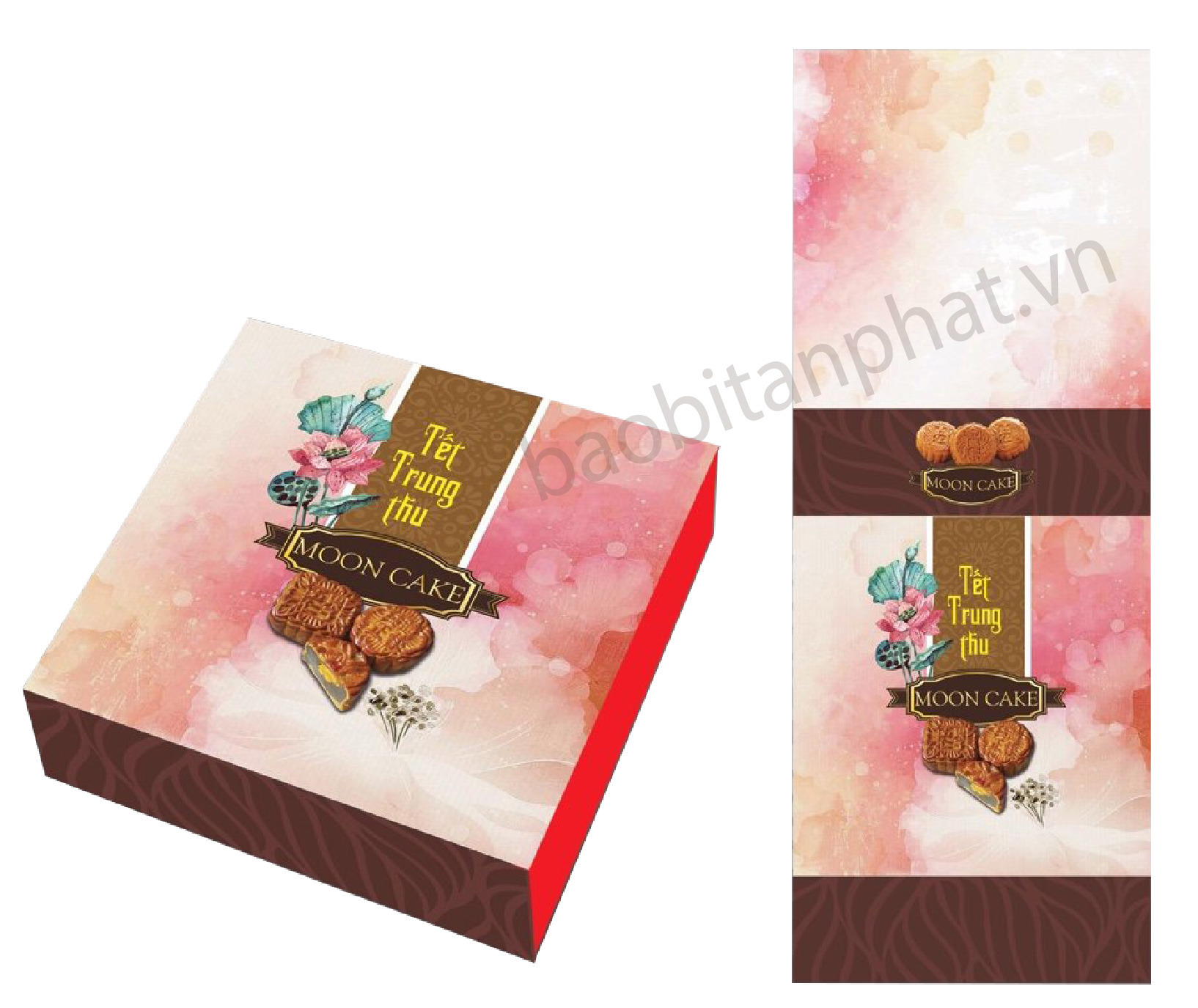 In vỏ hộp bánh trung thu cao cấp