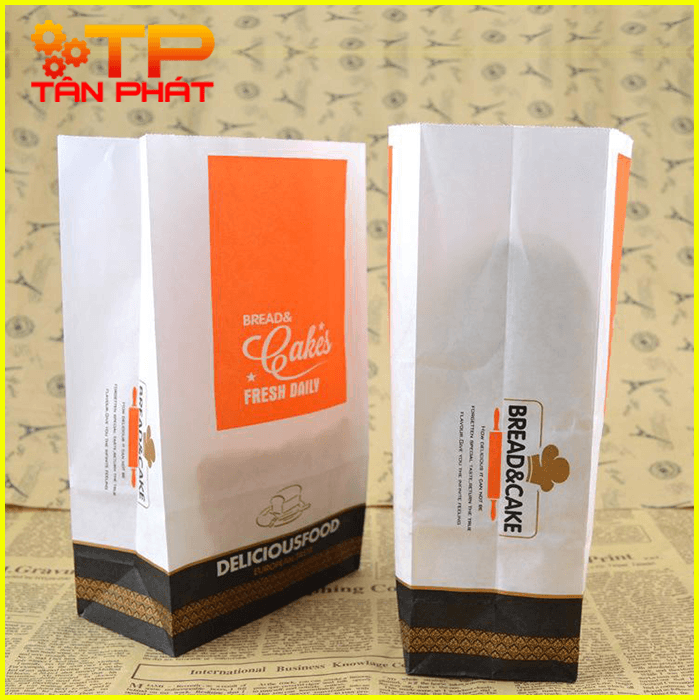 Túi giấy kraft thân thiện với sức khỏe con người nên được làm túi đựng bánh mì